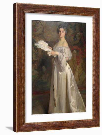 Ada Rehan Portrait-John Singer Sargent-Framed Art Print