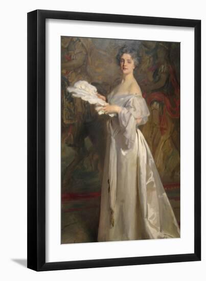 Ada Rehan Portrait-John Singer Sargent-Framed Art Print