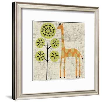Ada's Giraffe-Chariklia Zarris-Framed Art Print