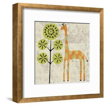 Ada's Giraffe-Chariklia Zarris-Framed Art Print