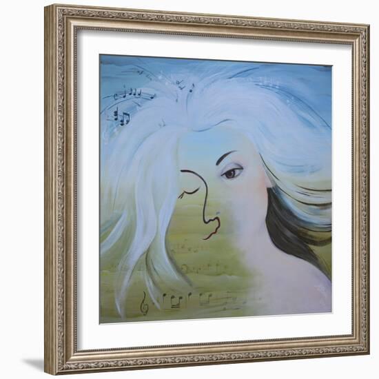 Adagio, 2020 (Oil on Canvas)-Magdolna Ban-Framed Giclee Print