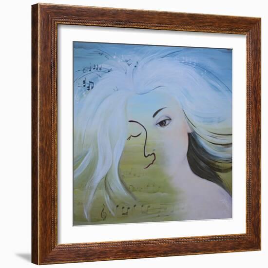 Adagio, 2020 (Oil on Canvas)-Magdolna Ban-Framed Giclee Print