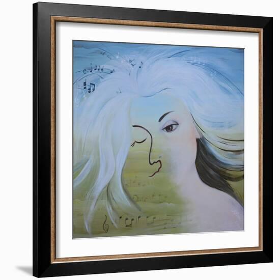 Adagio, 2020 (Oil on Canvas)-Magdolna Ban-Framed Giclee Print