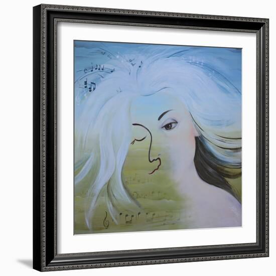 Adagio, 2020 (Oil on Canvas)-Magdolna Ban-Framed Giclee Print