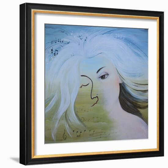 Adagio, 2020 (Oil on Canvas)-Magdolna Ban-Framed Giclee Print