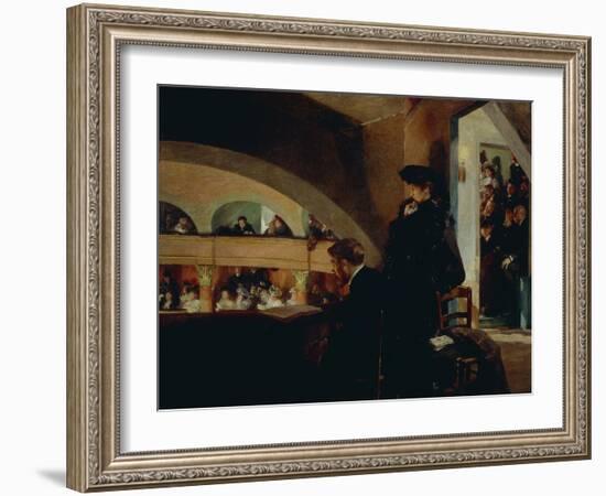 Adagio Appassionato, with Passion, 1904-Albert Maignan-Framed Giclee Print