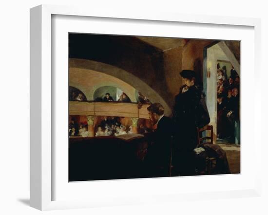 Adagio Appassionato, with Passion, 1904-Albert Maignan-Framed Giclee Print