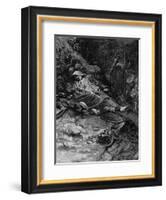 Adalbert Murdered-Alphonse Mucha-Framed Art Print