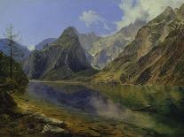 The Koenigssee with Watzmann, 1837-Adalbert Stifter-Premium Giclee Print