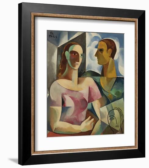 Adalgisa e o Artista, 1930-Ismael Nery-Framed Art Print