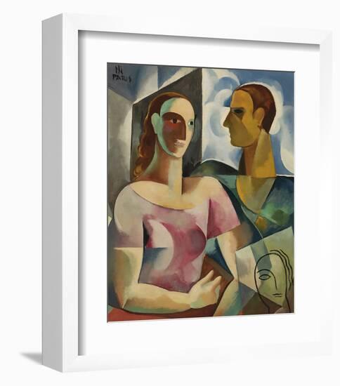 Adalgisa e o Artista, 1930-Ismael Nery-Framed Art Print