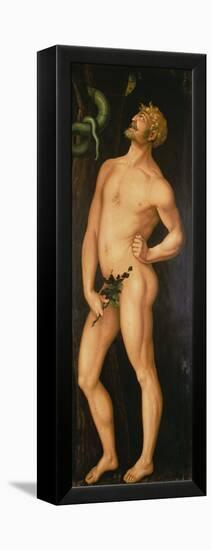 Adam, 1525-Hans Baldung Grien-Framed Premier Image Canvas