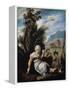 Adam and Eve, 1588-Domenico Fetti-Framed Premier Image Canvas