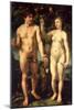 Adam and Eve, 1608-Hendrik Goltzius-Mounted Giclee Print