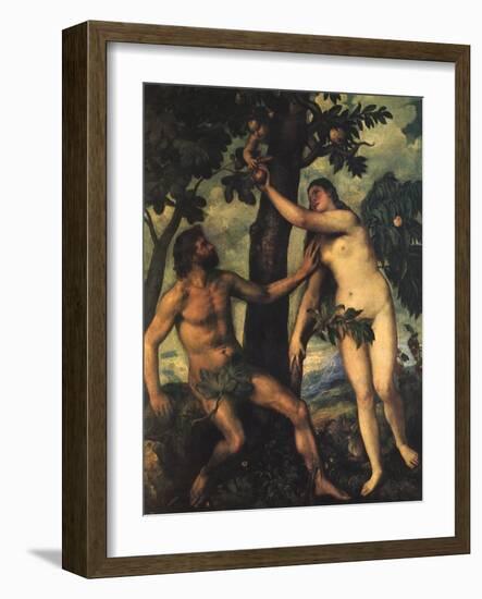 Adam and Eve, 1625-Peter Paul Rubens-Framed Giclee Print