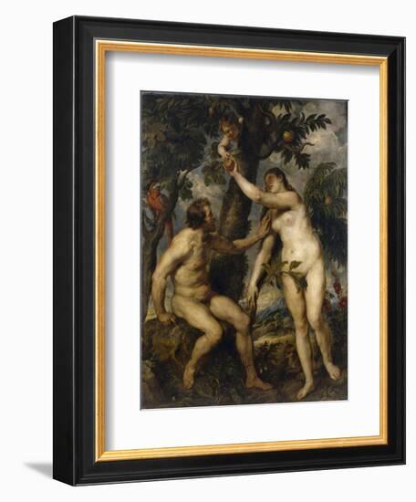 Adam and Eve, 1628-9-Peter Paul Rubens-Framed Giclee Print