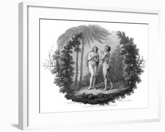 Adam and Eve, 1796-Francesco Bartolozzi-Framed Giclee Print