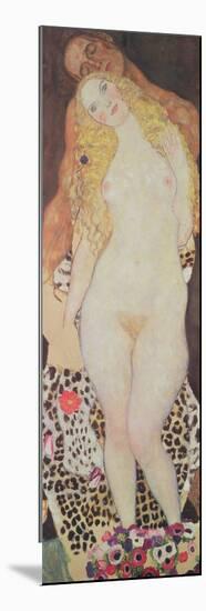 Adam and Eve, 1917-18-Gustav Klimt-Mounted Giclee Print