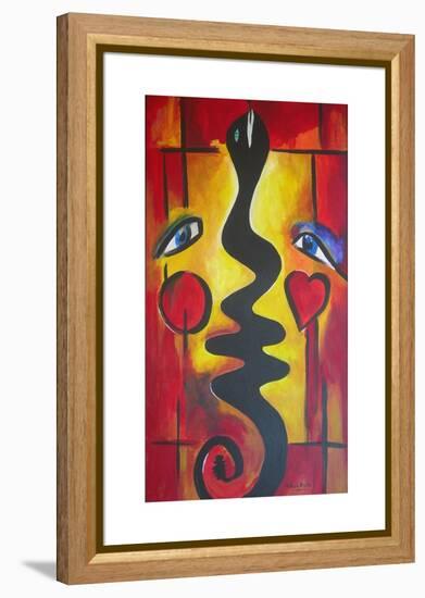 Adam and Eve, 2006-Patricia Brintle-Framed Premier Image Canvas