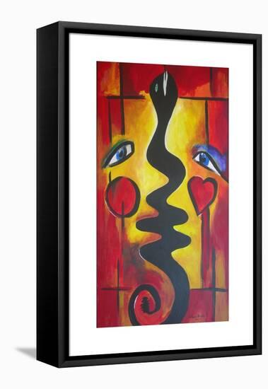 Adam and Eve, 2006-Patricia Brintle-Framed Premier Image Canvas