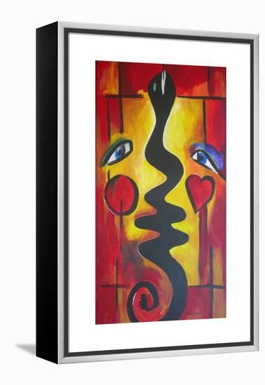 Adam and Eve, 2006-Patricia Brintle-Framed Premier Image Canvas