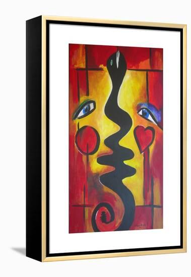 Adam and Eve, 2006-Patricia Brintle-Framed Premier Image Canvas