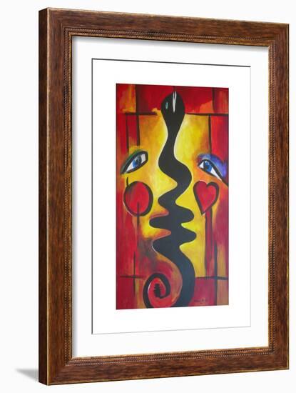 Adam and Eve, 2006-Patricia Brintle-Framed Art Print