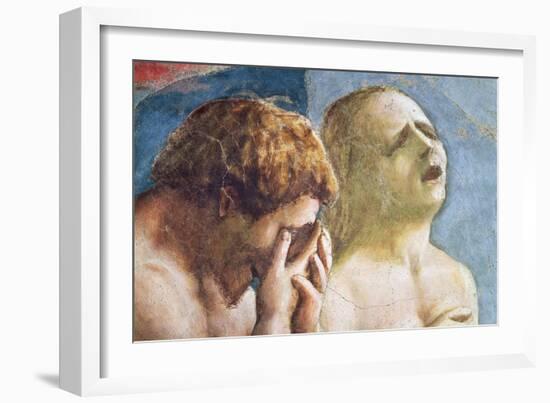 Adam and Eve Banished from Paradise, circa 1427 (Detail)-Tommaso Masaccio-Framed Giclee Print