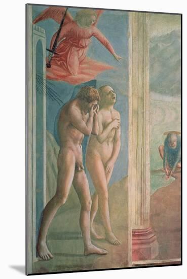 Adam and Eve Banished from Paradise, circa 1427-Tommaso Masaccio-Mounted Giclee Print