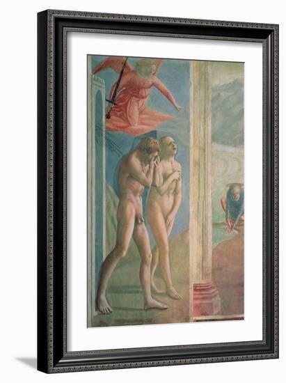 Adam and Eve Banished from Paradise, circa 1427-Tommaso Masaccio-Framed Giclee Print