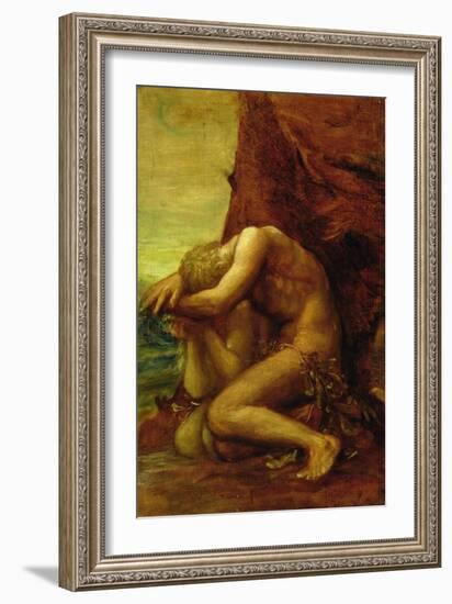 Adam and Eve, c.1865-George Frederick Watts-Framed Giclee Print