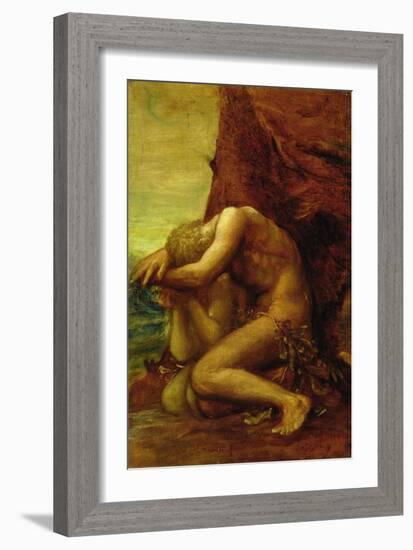 Adam and Eve, c.1865-George Frederick Watts-Framed Giclee Print