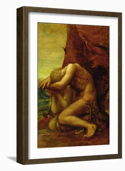 Adam and Eve, c.1865-George Frederick Watts-Framed Giclee Print
