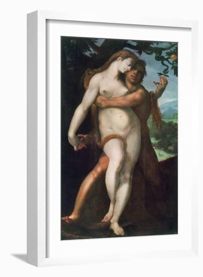 Adam and Eve, C1566-1611-Bartholomeus Spranger-Framed Giclee Print