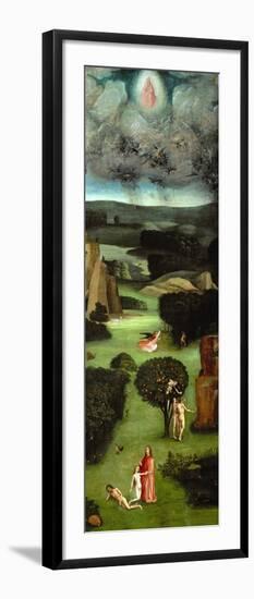 Adam and Eve, Expulsion from Paradise, Left Wing of the Triptych of the Last Judgment-Hieronymus Bosch-Framed Giclee Print