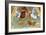 Adam and Eve in Garden of Eden-null-Framed Giclee Print