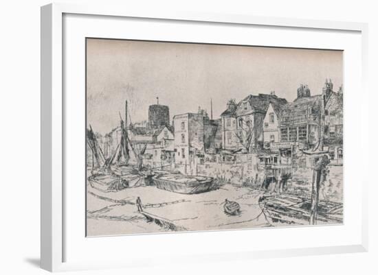 Adam and Eve: Old Chelsea, 1879, (1903)-James Abbott McNeill Whistler-Framed Giclee Print