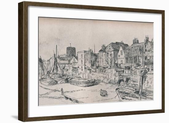 Adam and Eve: Old Chelsea, 1879, (1903)-James Abbott McNeill Whistler-Framed Giclee Print