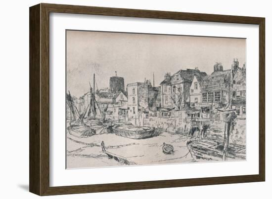 Adam and Eve: Old Chelsea, 1879, (1903)-James Abbott McNeill Whistler-Framed Giclee Print