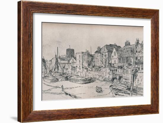 Adam and Eve: Old Chelsea, 1879, (1903)-James Abbott McNeill Whistler-Framed Giclee Print