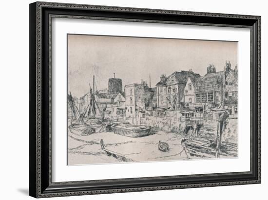 Adam and Eve: Old Chelsea, 1879, (1903)-James Abbott McNeill Whistler-Framed Giclee Print