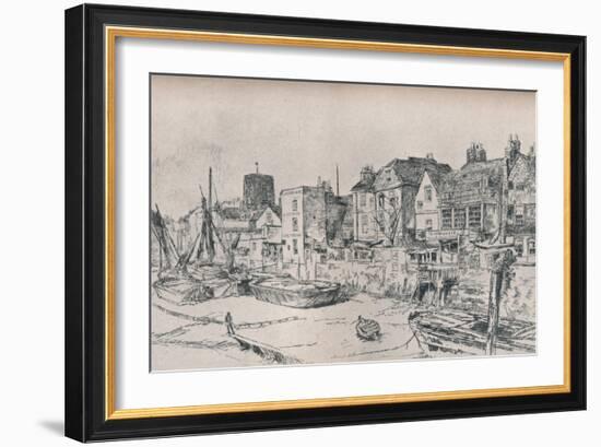 Adam and Eve: Old Chelsea, 1879, (1903)-James Abbott McNeill Whistler-Framed Giclee Print