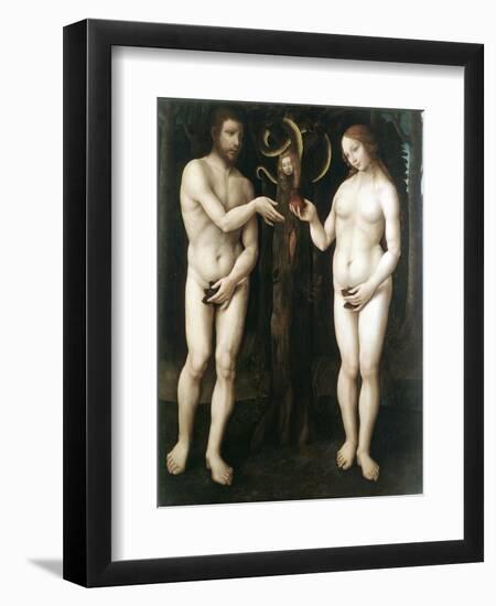 Adam and Eve' ('The Temptation of Adam), C1520--Framed Giclee Print