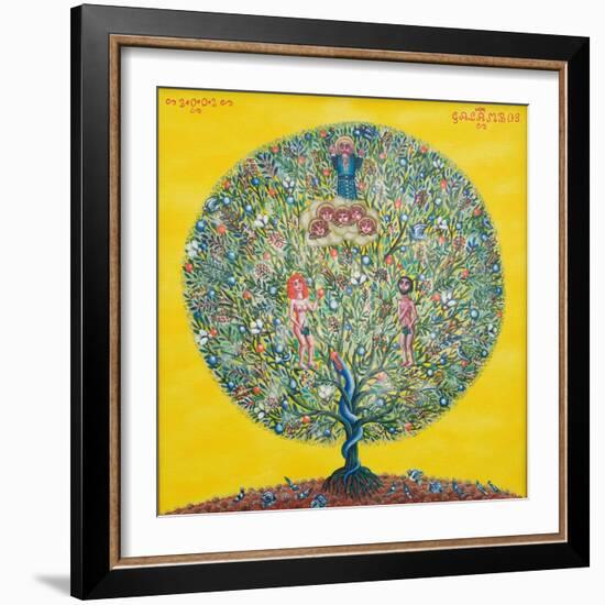 Adam and Eve (Tree of Life), 2002-Tamas Galambos-Framed Giclee Print