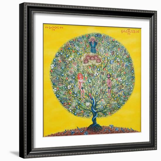 Adam and Eve (Tree of Life), 2002-Tamas Galambos-Framed Giclee Print