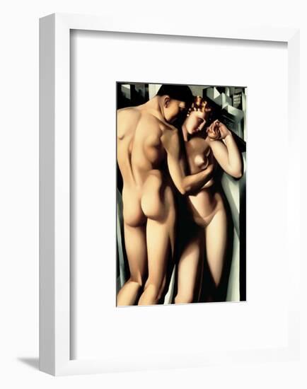 Adam and Eve-Tamara de Lempicka-Framed Premium Giclee Print