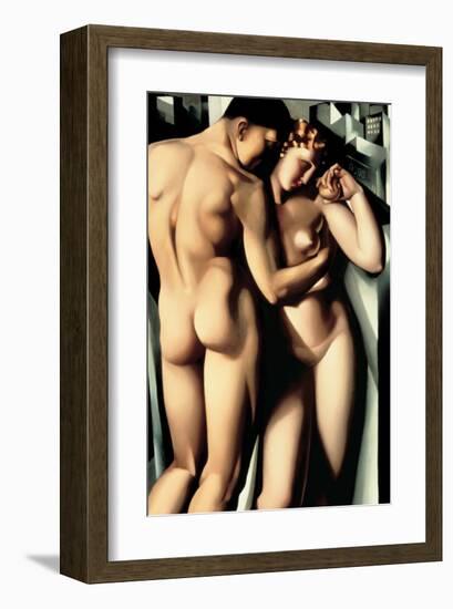 Adam and Eve-Tamara de Lempicka-Framed Premium Giclee Print