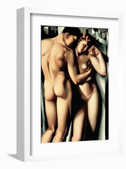 Adam and Eve-Tamara de Lempicka-Framed Premium Giclee Print