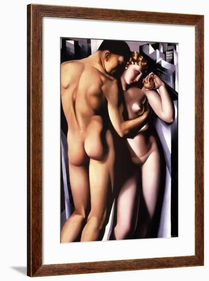 Adam and Eve-Tamara de Lempicka-Framed Giclee Print