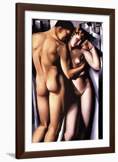 Adam and Eve-Tamara de Lempicka-Framed Giclee Print